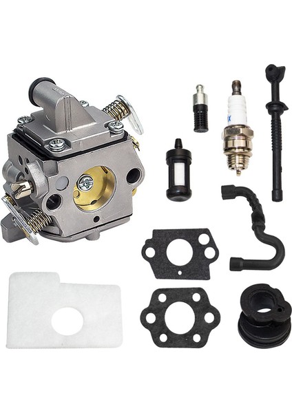 Stıhl MS180 170 Karbüratör Yağ Testeresi C1Q-S57 017 018 1130-120-0603 Karbüratör Conta Takımı (Yurt Dışından)