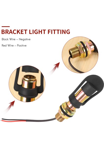 Döner Yanıp Sönen Amber Işaret Lambası Esnek Dın Çubuğu Traktör Montaj Braketi Montaj Lambası Braketi Aydınlatma Armatürleri (Yurt Dışından) modelleri