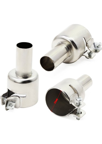 850 Serisi Sıcak Hava Lehimleme Istasyonu Için 12 Adet Evrensel Isıtma Nozulu 3-20MM Sıcak Hava Isıya Dayanıklı Nozullar Uçları Alet (Yurt Dışından) fiyatları