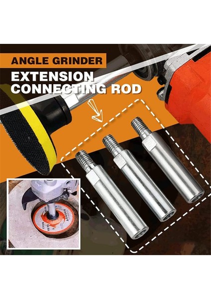 5/8 Inç-11 Dişli Açı Taşlama Makinesi Uzatma Şaftı, Açı Taşlama Makinesi Uzatma Bağlantı Çubuğu Araba Cilalama Adaptörü (Yurt Dışından) fırsatları