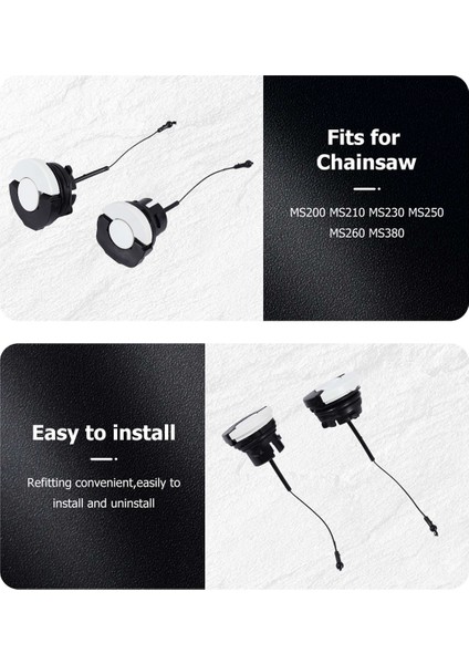 Yakıt Gaz Yağı Dolum Kapağı Stıhl MS200 MS210 MS230 MS250 MS260 Testerelerine Uygundur (Yurt Dışından) fiyatları