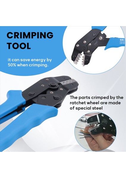 SN-2549 Kendinden Ayarlı Terminal Kablo Sıkma Aleti Uygundur (Yurt Dışından) indirimleri