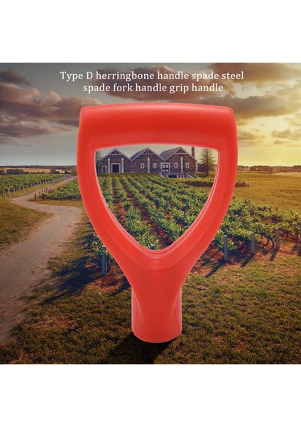 Plastik Kepçe Poli D-Grip Saplı Çim Çiftlik Bahçe Kar Temizleme Küreği Çatal Kürek (Yurt Dışından) fiyatları