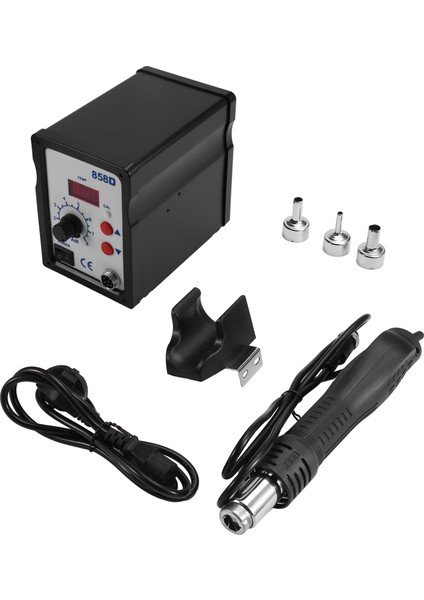 Sıcak Hava Aleti 858D Bga Tamir Lehim Istasyonu Üfleyici Saç Kurutma Makinesi Saç Kurutma Makinesi Lehimleme Kaynak Onarımı Için Isı Aleti Ab Fişi (Yurt Dışından) modelleri