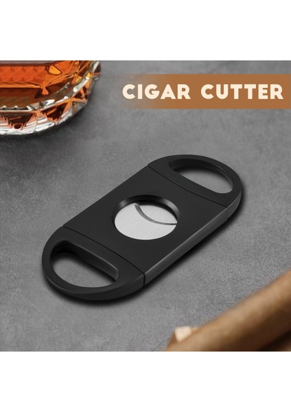 Oval Şekilli Puro Kesici, Çift Kesim Bıçak (Yurt Dışından) fırsatları