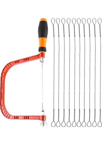 6 Inçlik Baş Testeresi El Testeresi, Dekupaj Testeresi Baş Testeresi Çerçevesi ve Ahşap, Plastik, Kauçuk Vb. Için Ekstra 20 Parça Yedek Bıçak Seti (Yurt Dışından) fiyatları