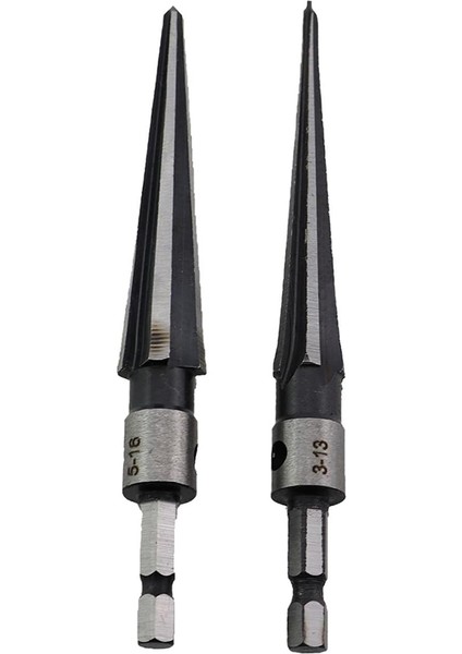 1 Set Karbon Çelik Konik Rayba Seti Dörtlü Altıgen Saplı Ağaç Işleme Konik Rayba Seti (Yurt Dışından) indirimleri