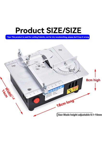 Mini Masa Testeresi Ahşap Işleme Elektrikli Tezgah Testeresi Kendin Yap Modeli El Sanatları Kesme Aleti 96W Elektrikli Masaüstü Testereler Ab Fişi (Yurt Dışından) indirimleri