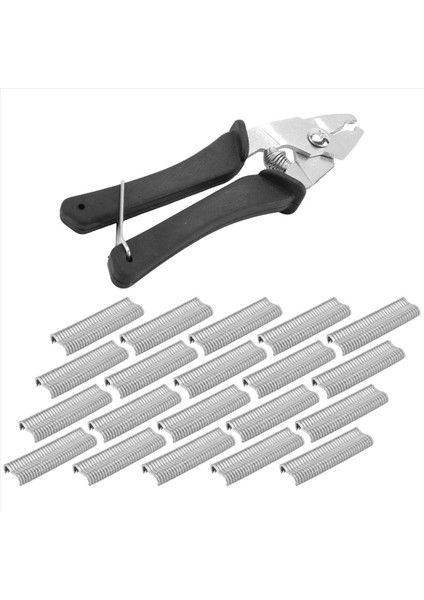 1 Adet Domuz Halkası Pense Aleti ve 600 Adet M Klips Tavuk Kafesi Teli (Yurt Dışından) fiyatları