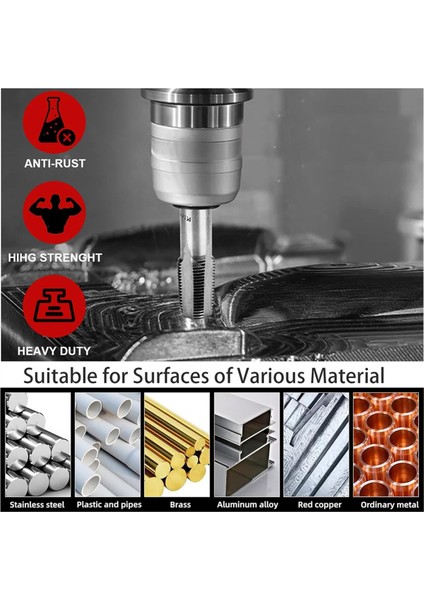 6 Parçalı Npt Boru Musluk Seti, Hassas Karbon Çelik Konik Musluk Seti ve Saklama Kutusu Tesisatçılar, Mekanikçiler ve Kendin Yapçılar Için (Yurt Dışından) indirimleri