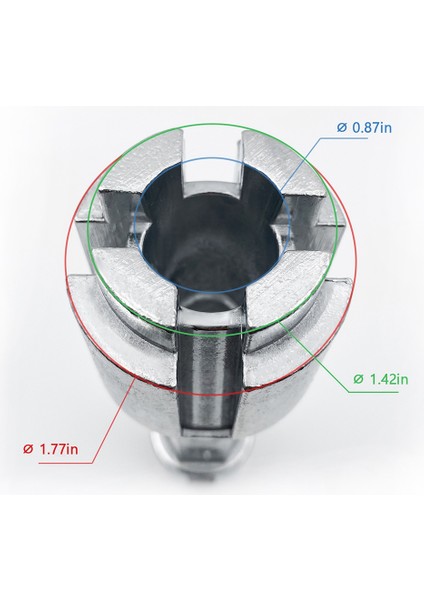 Küvet Gideri Açma Anahtarı Küvet Gideri Anahtarı Küvet Çift Uçlu Gider Anahtarı Gider Açma Aleti Banyo Için Çinko Alaşımlı Anahtar (Yurt Dışından) fırsatları