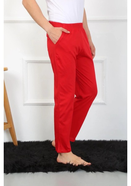 Erkek Pamuk Kırmızı Tek Alt Pijama fiyatları