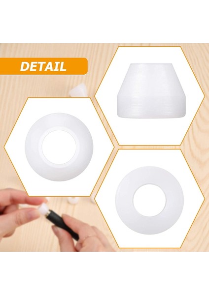 12 Adet Kalem Burcu Beyaz Kalem Burcu Yapışmaz Dayanıklı Kalem Burcu Ca Son Işlem Kalem Tornalama Için Sentetik Burçlar (Yurt Dışından) modelleri