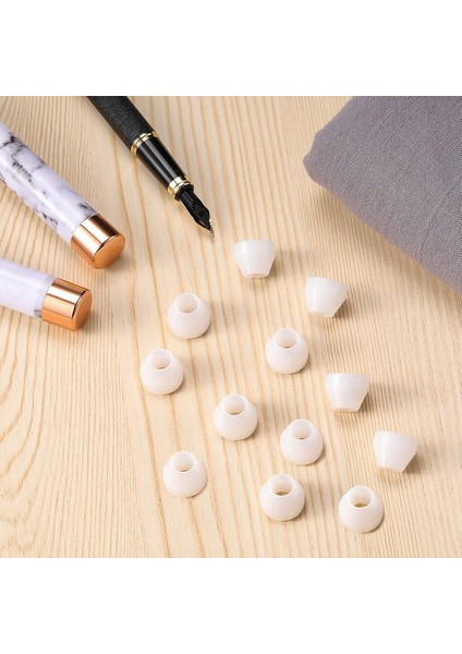 12 Adet Kalem Burcu Beyaz Kalem Burcu Yapışmaz Dayanıklı Kalem Burcu Ca Son Işlem Kalem Tornalama Için Sentetik Burçlar (Yurt Dışından) indirimleri