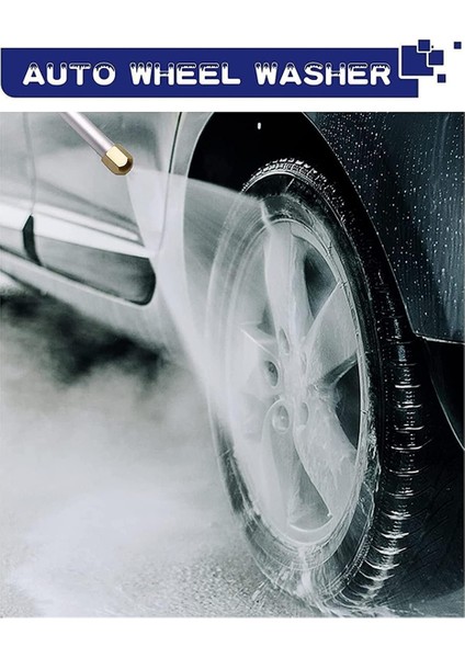 Hydro Jet Washer Yüksek Basınçlı Güç Yıkama Makinesi Su Hortumu 2 Hortum Nozullu Otomatik Sulama Püskürtücü (Yurt Dışından) fırsatları