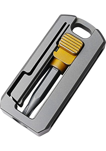 Titanyum Alaşımlı Tornavida Manyetik Küçük Bakım Kombinasyonu Çok Işlevli Taşınabilir Açık Hava Edc Aletleri (Yurt Dışından)