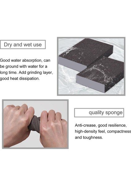 12 Adet Zımpara Süngeri 220 Grit Ince Zımpara Blokları Alçıpan, Metal, Ahşap, Yıkanabilir ve Tekrar Kullanılabilir (Yurt Dışından) fırsatları