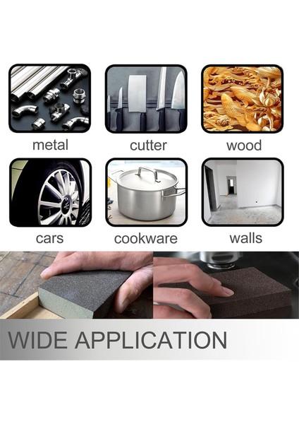 12 Adet Zımpara Süngeri 220 Grit Ince Zımpara Blokları Alçıpan, Metal, Ahşap, Yıkanabilir ve Tekrar Kullanılabilir (Yurt Dışından) indirimleri