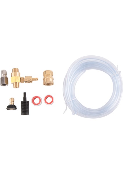 Ayarlanabilir Kimyasal Enjektör Seti, Basınçlı Yıkayıcı Için Enjektör, Sifon Hortumu ve Sabun Ucu ile 3/8 Inç Sabun Enjektörü (Yurt Dışından) modelleri