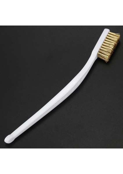 10 Adet 6,9" Uzunluk Plastik Beyaz Saplı Kıl Fırça Pirinç Metal (Yurt Dışından) fırsatları