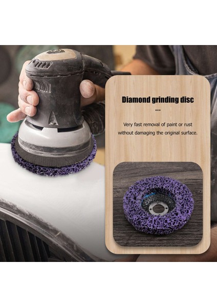 5 Adet Dayanıklı Poli Şerit Disk Tekerlek 100X16 mm Ahşap Metal Boya Pas Temizleme Temizleyici Açı Taşlama Makinesi Için Aşındırıcı Aletler (Yurt Dışından) modelleri