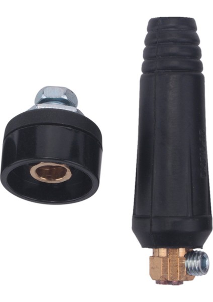 Takım Siyah Avrupa Tarzı Elektrikli Kaynak Makinesi Kablo Bağlantısı Dkj 10-25 Hızlı Bağlantı Fişi Soketi (Yurt Dışından)