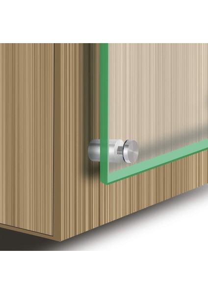 100 Paket Tabela Ayaklı Vidalar Reklam Vidaları Paslanmaz Çelik Duvar Ayaklı Montajlar Cam Akrilik Çivi (1/2 x 1 Inç) (Yurt Dışından) modelleri