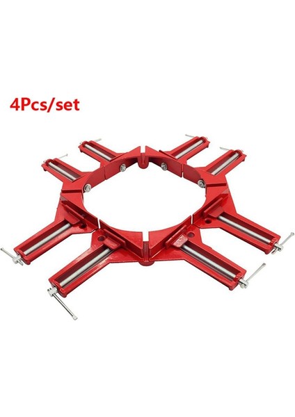 4 Adet 90 Derece Dik Açı Klips, Cam Tutucu Için Sabitlenmiş Köşe Kelepçesi (Yurt Dışından) modelleri