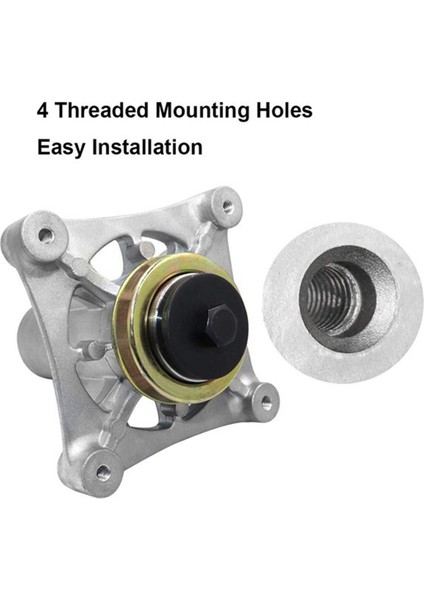 2'li Paket 587819701 187292 192870 532187281 532187292 567253301 587125401 Husqvarna Mandrel Tertibatı Için Biçme Makinesi Güverte Mili (Yurt Dışından) modelleri