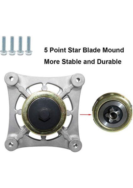 2'li Paket 587819701 187292 192870 532187281 532187292 567253301 587125401 Husqvarna Mandrel Tertibatı Için Biçme Makinesi Güverte Mili (Yurt Dışından) fırsatları