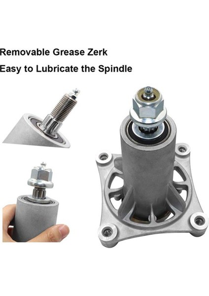 2'li Paket 587819701 187292 192870 532187281 532187292 567253301 587125401 Husqvarna Mandrel Tertibatı Için Biçme Makinesi Güverte Mili (Yurt Dışından) indirimleri