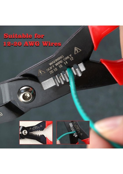 4'ü 1 Arada Çok Amaçlı Elektrikçi Pensesi Tel Kesici (Yurt Dışından) fırsatları