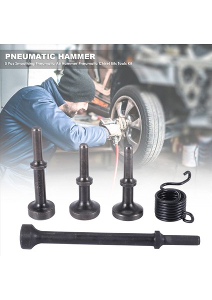 5 Adet Pnömatik Düzleştirici Hava Çekiç Pnömatik Keski Uçları Aletleri (Yurt Dışından) fırsatları