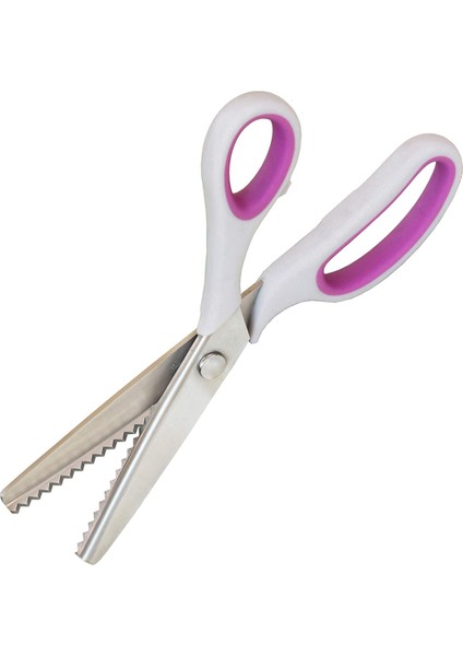 Kumaş Testereli Makas Yumuşak Tutma Saplı Testereli Makas Üçgen Testereli Makas Kumaş Için Uygun (Yurt Dışından) fiyatları