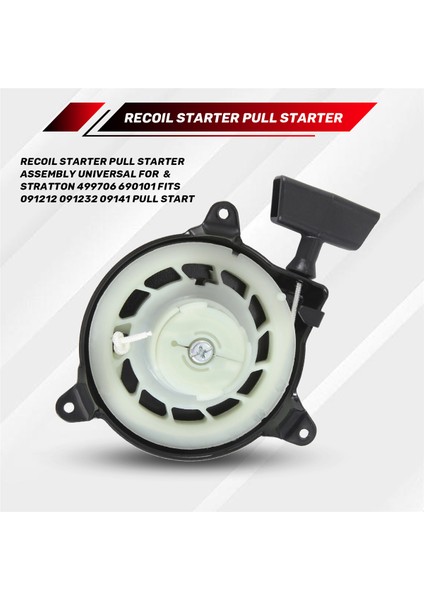Briggs & Stratton 499706 690101 Için Evrensel Geri Tepmeli Marş Motoru Çekmeli Marş Motoru Tertibatı 091212 091232 09141 Çekmeli Marşa Uygundur (Yurt Dışından) fırsatları