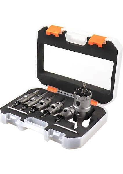 Delik Testeresi Seti Raybalama Ucu Demir Levha Metal Işleme Aleti Içindir (Yurt Dışından)