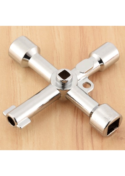 4'ü 1 Arada Sayaç Kutusu Anahtarı Gaz Anahtarı Sayaç Anahtarı Çok Işlevli Elektrik Dolabı Açma Anahtarı (Yurt Dışından) fırsatları