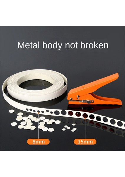 Elde Taşınabilir Kağıt Delme Makinesi, Kenar Bantlama Özel Delme Pensesi Metal Gövde 15MM (Yurt Dışından) fırsatları