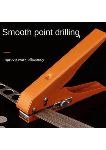 Elde Taşınabilir Kağıt Delme Makinesi, Kenar Bantlama Özel Delme Pensesi Metal Gövde 15MM (Yurt Dışından) indirimleri