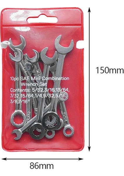 10 Parçalı Mini Anahtar Seti Manuel Çift Amaçlı Anahtar Aracı Ingiliz Anahtar Seti Ev Bakım Araçları (Yurt Dışından) modelleri
