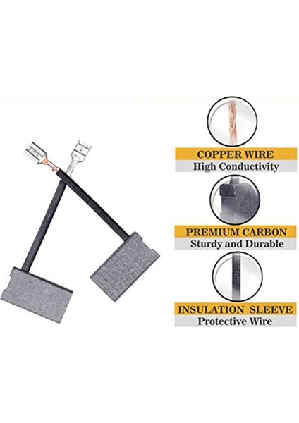 381028-02 DW718 / DWS780 / DW717 / DW708 Gönye Testere ile Uyumlu Güvenilir Karbon Fırça Yedek Parçaları (Yurt Dışından) indirimleri