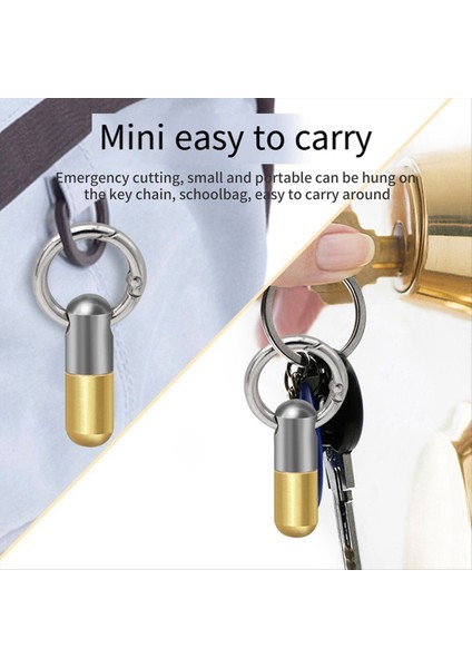 Çok Işlevli Edc Mini Alet Anahtarlık Kolye Aleti Küçük Kesme Aleti (Yurt Dışından) fırsatları