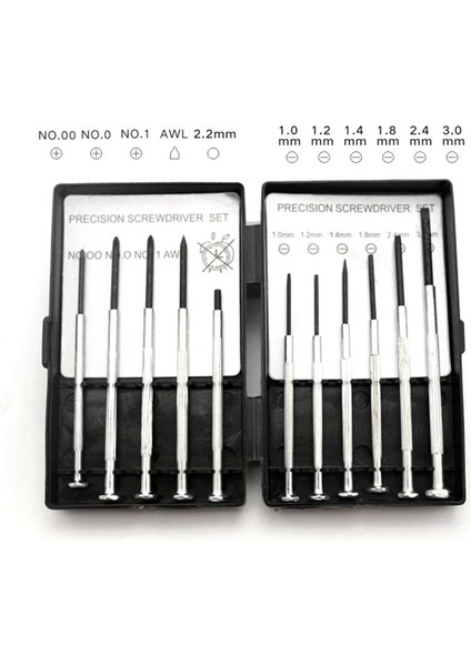 11 Parça Hassas Mekanik Tornavida Seti (Yurt Dışından) indirimleri