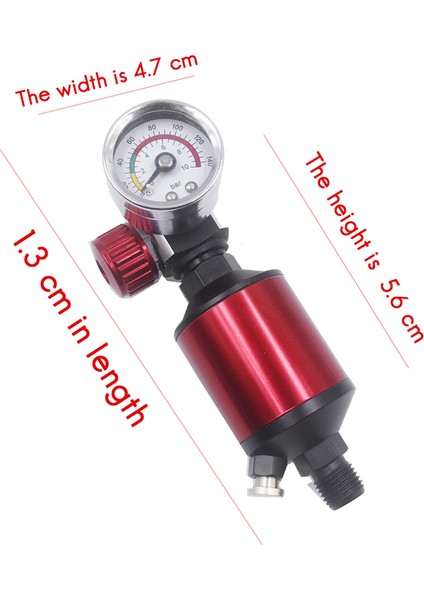 Hava Filtreli Hava Regülatörü Sprey Hava Regülatörü Ölçer Hava Spreyi Hat Içi Su Tutucu Filtre Aletleri Boya Sprey Regülatörü (Yurt Dışından) modelleri