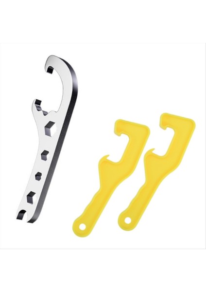 3 Adet Plastik Kova Kapağı Açacağı 5 Galon Boya Konservesi Açacağı Kapak Anahtarı (Yurt Dışından)