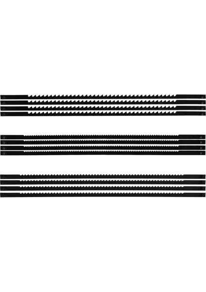 Inç Dekupaj Testeresi Bıçağı 36'lı Paket, 5 Inç Pim Uçlu Dekupaj Testeresi Gerektiren Tüm Makinelerle Uyumlu - 10 Tpı, 15 Tpı, 18 Tpı (Yurt Dışından) modelleri