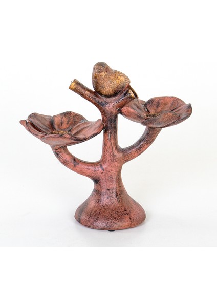 Dekoratif Dal, Kuşlu - 18,5X8,5X17,5 cm