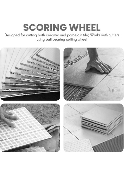 2 Adet Fayans Kesme Tekerleği, Manuel Fayans Kesme Makinesi Için Cıvata ve Kilit Somunlu Fayans Kesme Yedek Çizme Tekerleği (Yurt Dışından) indirimleri