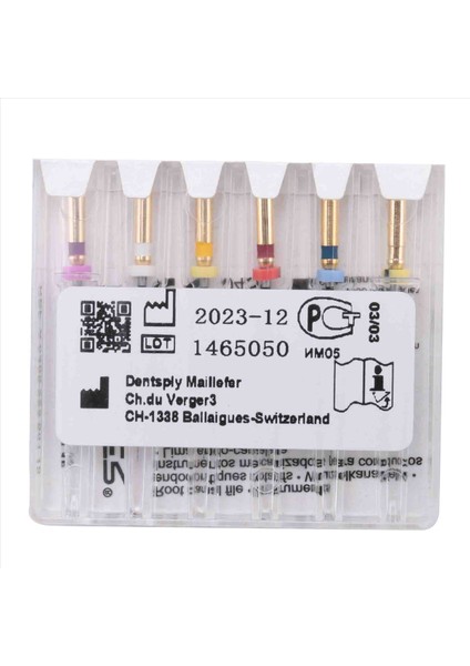 X-Pro Gold Protaper Döner Dosyalar, 6 Adet Hafıza Dosyası, Çeşitli 25 mm (Yurt Dışından)