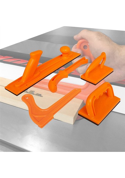 5 Parçalı Itmeli Saplı Turuncu Ağaç Işleme Planyası, Freze, Marangoz ve Masa Testeresi Ağaç Işleme Aletleri Için Uygundur. (Yurt Dışından) modelleri